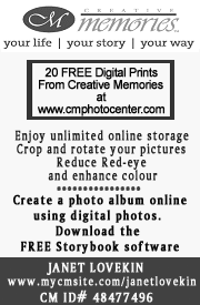 Creative Memories - Janet Lovekin 